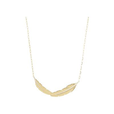 Collier Zag Badesi  en acier doré