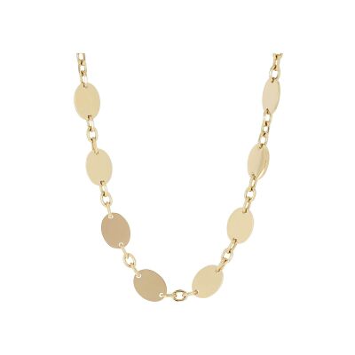 Collier Zag Farinole en acier doré