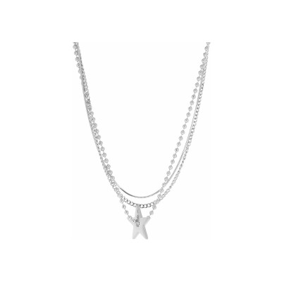 Collier Zag Ibara en acier