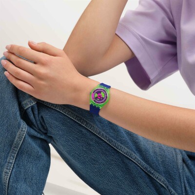 Montre Swatch Neon Skychart