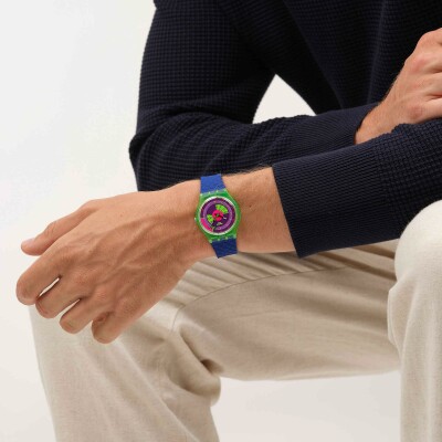 Montre Swatch Neon Skychart