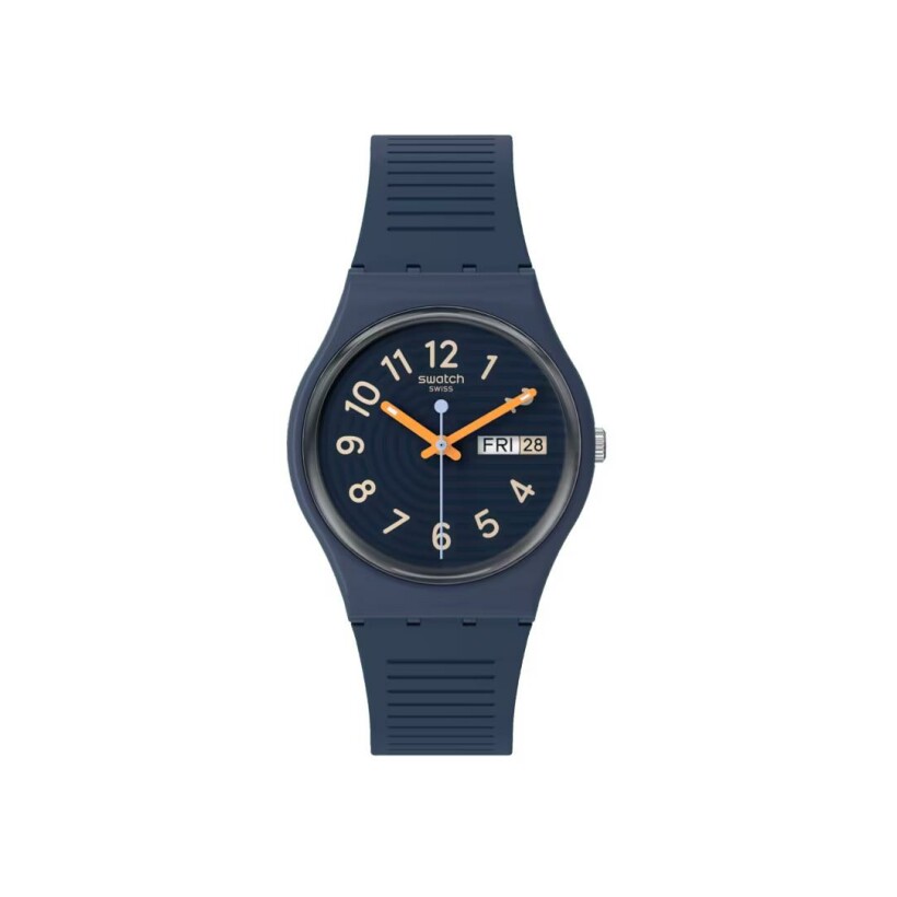 Montre Swatch Essentials Trendy Lines At Night SO28I700