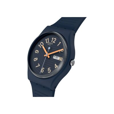 Montre Swatch Essentials Trendy Lines At Night SO28I700