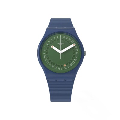 Montre Swatch Gent Biosourcée Cycles of Indigo