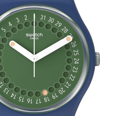 Montre Swatch Gent Biosourcée Cycles of Indigo