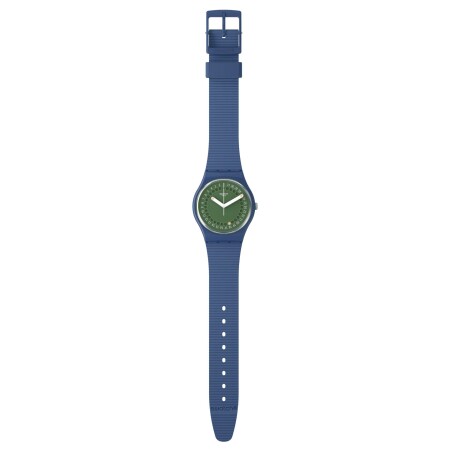 Montre Swatch Gent Biosourcée Cycles of Indigo