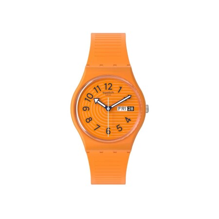 Montre Swatch Essentials Trendy Lines In Sienna SO28O703