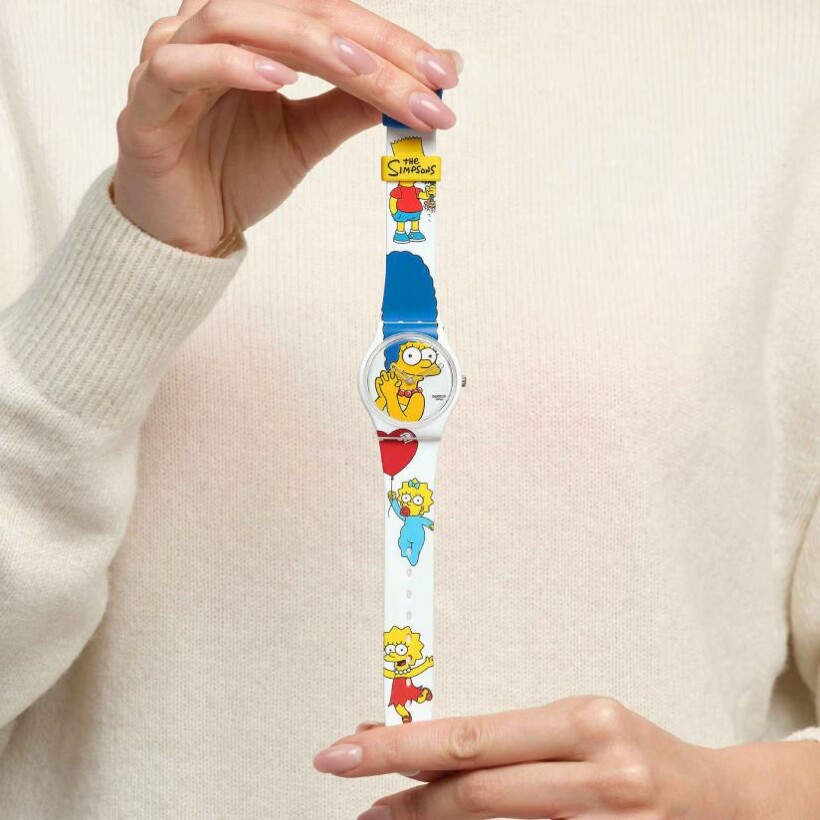 Montre Swatch The Simpsons collection Best. Mom. Ever