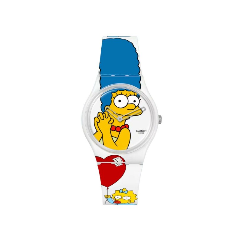 Montre Swatch The Simpsons collection Best. Mom. Ever