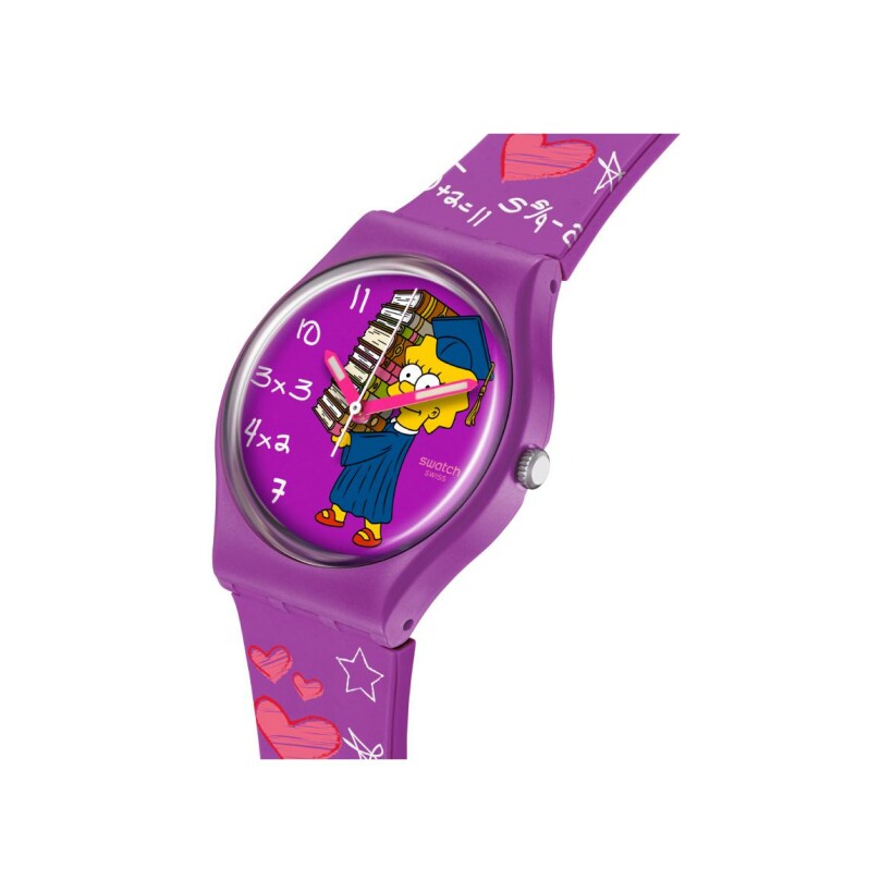 Montre Swatch The Simpsons collection Class Act