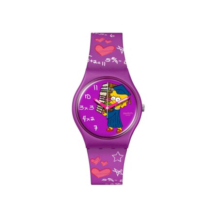 Montre Swatch The Simpsons collection Class Act