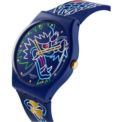 Montre Swatch Year Of The Dragon Dragon In Waves