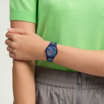 Montre Swatch Year Of The Dragon Dragon In Waves