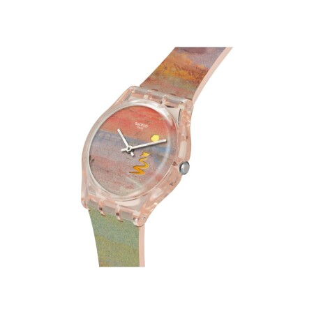 Montre Swatch Art Journey Turner'S Scarlet Sunset SO28Z700