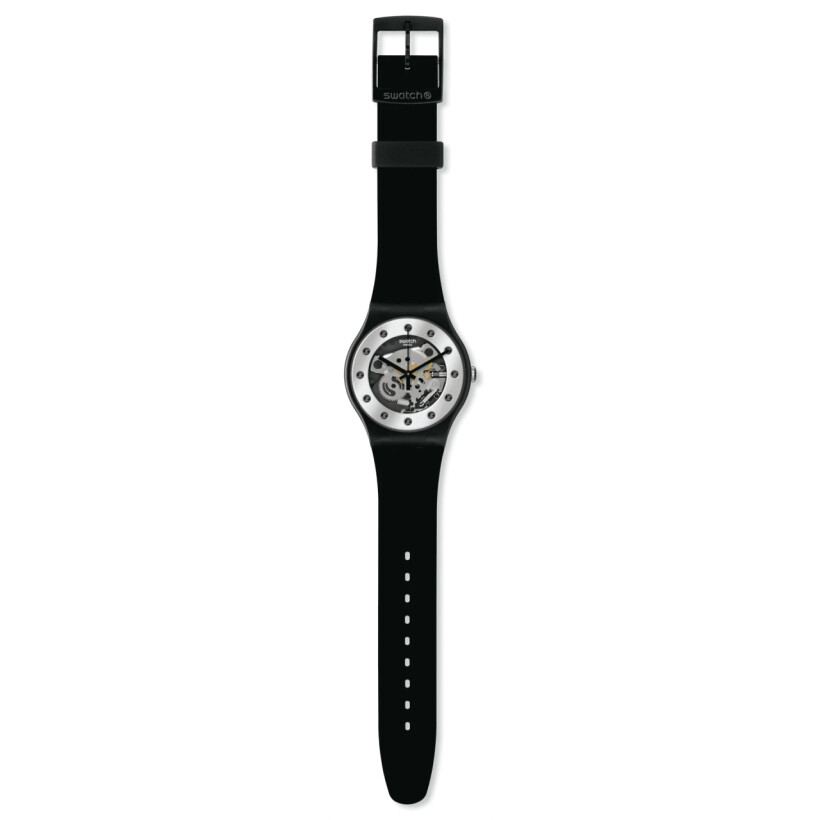 Montre Swatch Sparkling circle Silver Glam