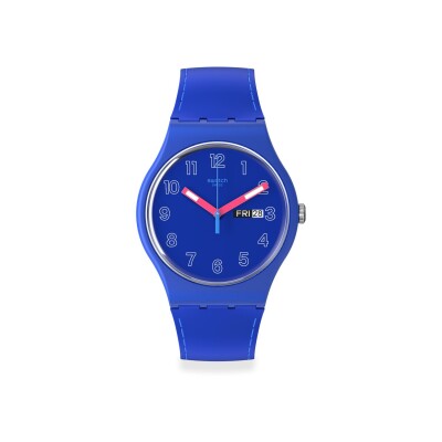 Montre Swatch The January Collection Cobalt Disco