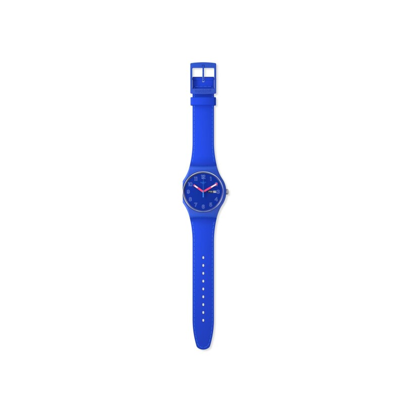 Montre Swatch The January Collection Cobalt Disco