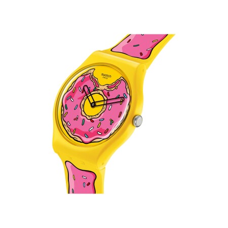 Montre Swatch The Simpsons collection Seconds of Sweetness