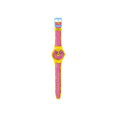 Montre Swatch The Simpsons collection Seconds of Sweetness