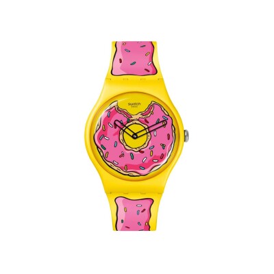 Montre Swatch The Simpsons collection Seconds of Sweetness