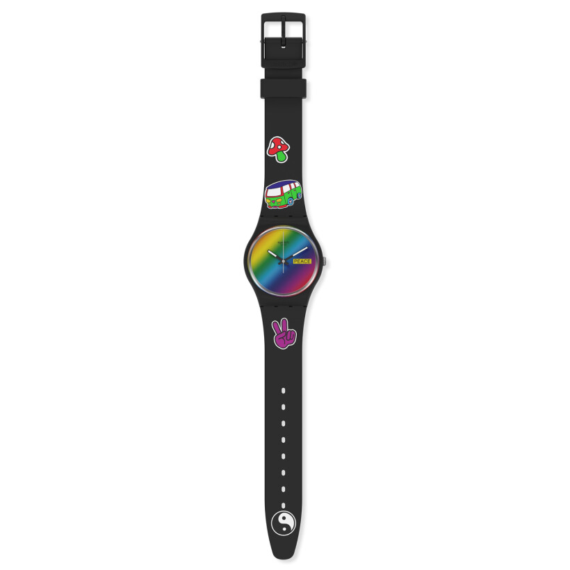 Montre Swatch Flower Power Go With The 'Bow