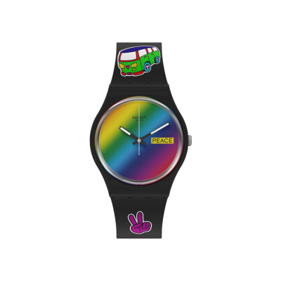 Montre Swatch Flower Power Go With The 'Bow