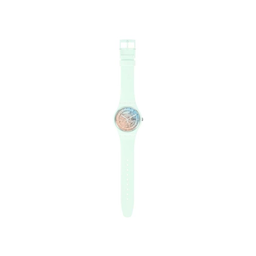 Montre Swatch The July Collection Fleetingly Iceblue