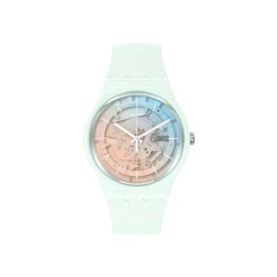 Montre Swatch The July Collection Fleetingly Iceblue