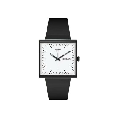 Montre Swatch What If …Black?