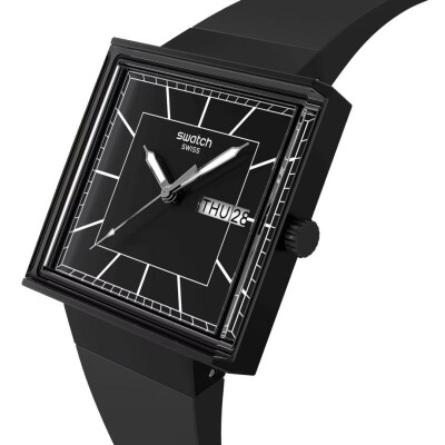 Montre Swatch Essentials What If…Blackagain?