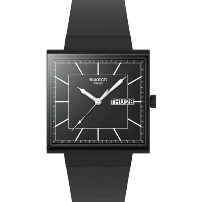 Montre Swatch Essentials What If…Blackagain?