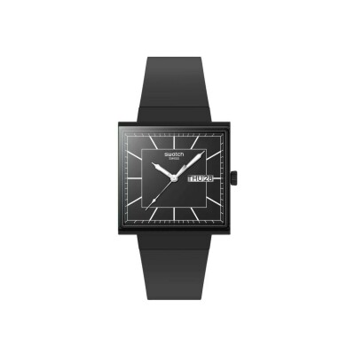 Montre Swatch Essentials What If…Blackagain?