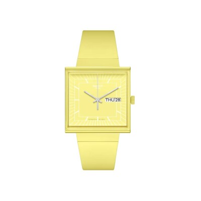 Montre Swatch What if …Lemon? SO34J700