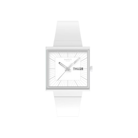 Montre Swatch Essentials What If…Allwhite?