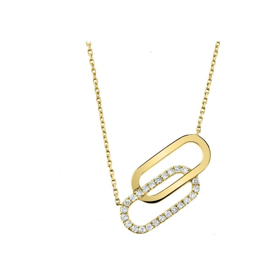 Collier So Shocking Tandem en or jaune et diamants