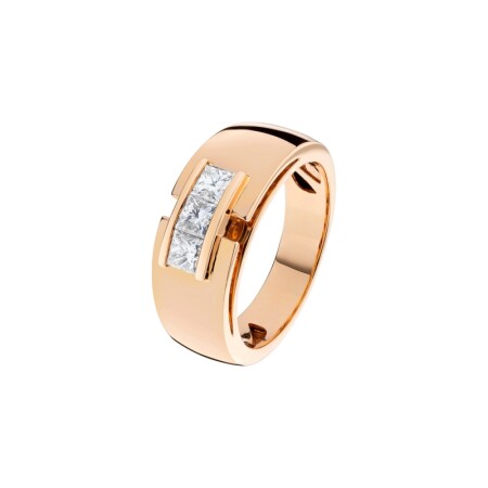 Bague So Shocking Capricieuse en or rose et diamants 0.6ct