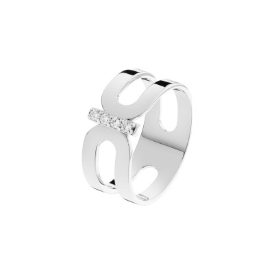 Bague So Shocking Origine en or blanc et diamants 0.08ct