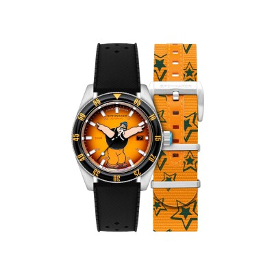 Montre Spinnaker Fleuss Automatic - Popeye Bronemies édition limitée