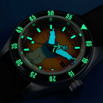 Montre Spinnaker Fleuss Automatic - Popeye Bronemies édition limitée