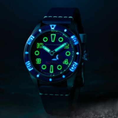 Montre Spinnaker Fleuss Automatique Nessie Pearl Diver édition limitée