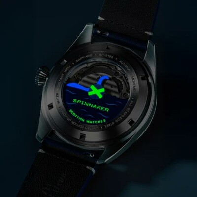 Montre Spinnaker Fleuss Automatique Nessie Pearl Diver édition limitée