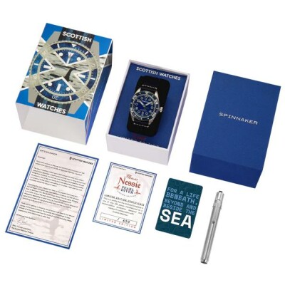 Montre Spinnaker Fleuss Automatique Nessie Pearl Diver édition limitée