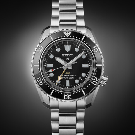 Montre Seiko Prospex Automatique Diver's 200M "Dark Depths" GMT SPB383J1