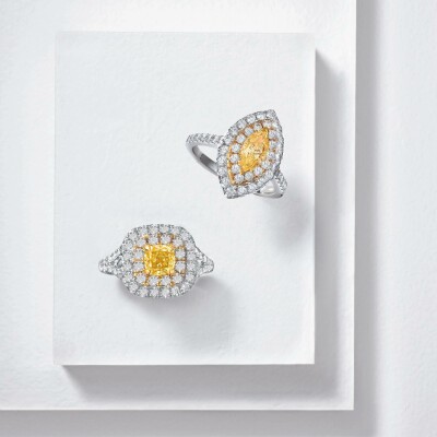 Bague Spring en or blanc et diamants