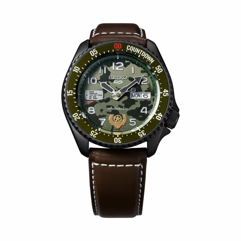 Montre Seiko 5 Sports Street Fighter Guile