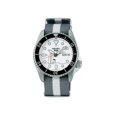 Montre Seiko 5 Sports x Snoopy "Surfboard" Edition limitée SRPK25K1