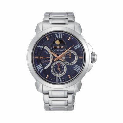 Montre Seiko Premier Kinetic Phase de Lune SRX017P1