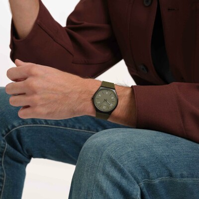 Montre Swatch Hint of Pine SS07B115