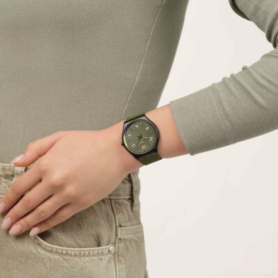 Montre Swatch Hint of Pine SS07B115