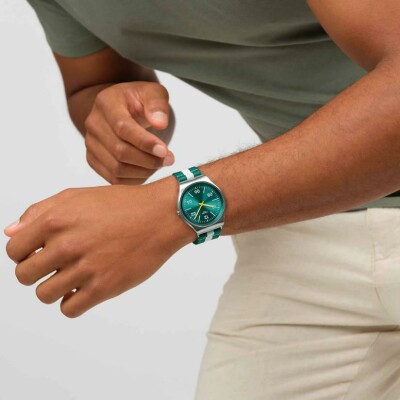 Montre Swatch Skin Irony Casual Stripe